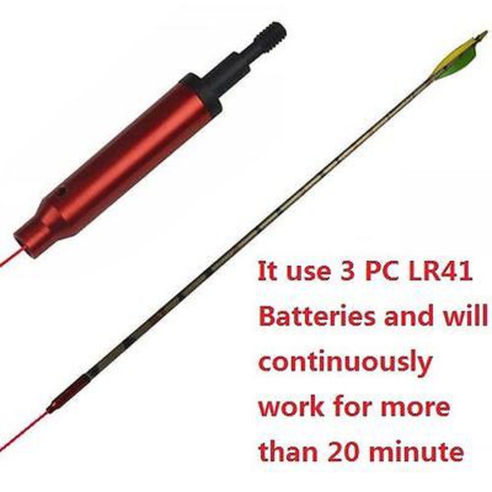 Archery Red Laser Sighting Tool,Crossbow/bow,Arrow Sight Bore Sighter Boresight | eBay How To Bore Sight A Crossbow