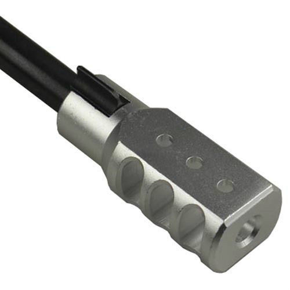 Ruger 1022 1022 Tanker Style Muzzle Brake Triangular Baffles Aluminum